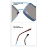 Geometric sunglasses - steampunk style - metal hollow-out frame - UV400 - unisexSunglasses