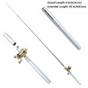 Mini telescopic fishing rod - with a golden fishing reel - foldableFishing rods