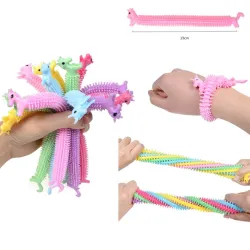 Soft unicorn - elastic rubber - pull rope - toyToys
