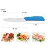 Ceramic knife set - 3" 4" 5" 6" inch with peeler / coversCeramic