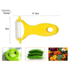Ceramic knife set - 3" 4" 5" 6" inch with peeler / coversCeramic