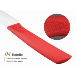 Ceramic knife set - 3" 4" 5" 6" inch with peeler / coversCeramic