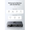 Baseus - Przełącznik 4K HD - przejściówka kompatybilna z HDMIPrzełącznik HDMI