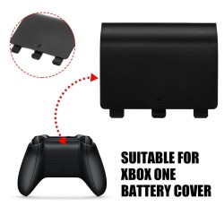 Xbox One controller - battery cover case - black