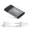 KingDian - zewnętrzny dysk SSD - USB3.0 - typ C - 120GB - 250GB - 500GB - 1TB - 2TBDyski twarde