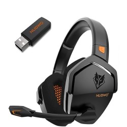 NUBWO G06 - 2,4 GHz - 3,5 mm - słuchawki do gier - bezprzewodowy zestaw słuchawkowy - Bluetooth - redukcja szumów - z mikrofo...