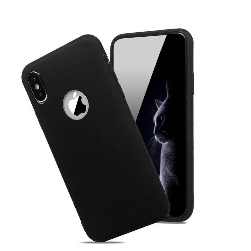 Soft silicone cover case - Candy Pudding - for iPhone - blackProtection Soft silicone cover case - Candy Pudding - for iPhone - blackProtection