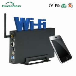 Aluminiowa obudowa zewnętrzna - router Nas WiFi - repeater - 300mbps - obudowa HDD3.5 Sata na USB 3.0External HDD case