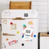 Round fridge magnets - 60 piecesFridge magnets