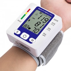 Elektroniczny ciśnieniomierz na nadgarstek - cyfrowy monitor LCDMierniki ciśnienia krwi
