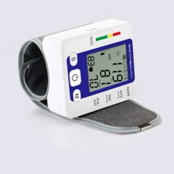 Elektroniczny ciśnieniomierz na nadgarstek - cyfrowy monitor LCDMierniki ciśnienia krwi
