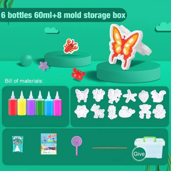Magic water toys - water elf - make your own squishy toysToys