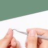 Podnośnik do wrastającego paznokcia - pilnik - podwójny haczyk - narzędzie do manicure / pedicureWyposażenie