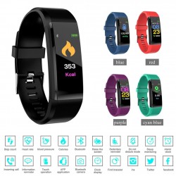 Smartwatch 115 plus - Bluetooth 4 - Android - puls - licznik kaloriiInteligentne zużycie