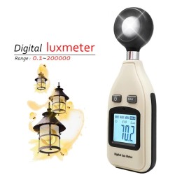 Illuminometer - digital light meter - photometer - 200.000 Lux / FcMeasurement