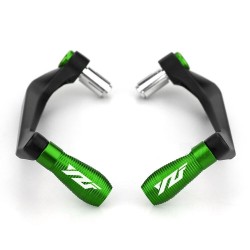 Motorcycle lever guard - falling protection - 7/8" 22mm - aluminum - for Yamaha YZF R3 R25 R6 R1 2013-2019Protective gear