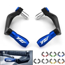 Osłona dźwigni motocyklowej - ochrona przed upadkiem - 7/8" 22mm - aluminiowa - do Yamaha YZF R3 R25 R6 R1 2013-2019Odzież oc...