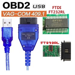 VAG COM VAG409.1 KKL - USB diagnostic cable - OBD2 OBDIIDiagnosis