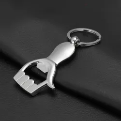 Thumb up - metal bottle opener - with key ringKeyrings