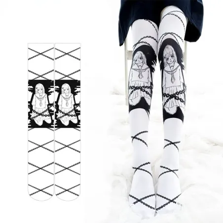 Podkolanówki na Halloween - styl punkHalloween & Impreza