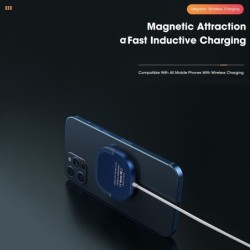 Magnetic wireless charger - fast charging - with bracket - USB C - for IPhone 12 Pro / SamsungChargers