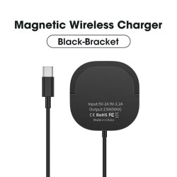 Magnetic wireless charger - fast charging - with bracket - USB C - for IPhone 12 Pro / SamsungChargers