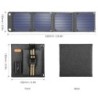 Panel słoneczny 14W - składana ładowarka - USB - wodoodporna - do SmartfonówŁadowarki