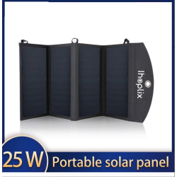 Panel słoneczny 25W - składana ładowarka - USB - wodoodporna - do SmartfonówŁadowarki