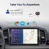 Radio samochodowe Android 10 - 4GB-64GB - Bluetooth - AI - 8-core - CarPlay - 4GDin 2