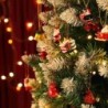 Świąteczny kalendarz adwentowy - z wiszącymi ozdobami choinkowymi - 24 sztukiŚwięta Bożego Narodzenia