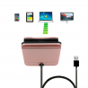 Uniwersalna ładowarka - stacja dokująca - do smartfona ze złączem micro USBŁadowarki