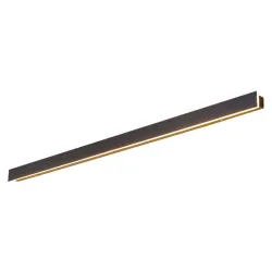 Wodoodporny kinkiet zewnętrzny - długa aluminiowa lampa LEDKinkiety
