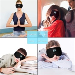 Maska na oczy do spania - z zestawem słuchawkowym i mikrofonem BluetoothMaski do spania