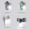 LED wall lamp - modern Nordic style - rotatable head - with switchWall lights