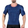 Mens slimming t-shirt - short sleeve - compression - body-shaperT-shirts