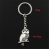 Vintage silver owl keychainKeyrings
