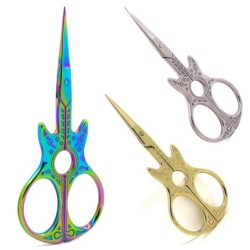 Stainless steel nail scissors - guitar shapeClippers & Trimmers