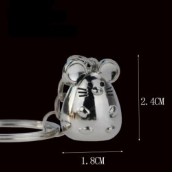Mini metalowa mysz - brelok do kluczyBreloczki Do Kluczy