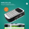 Wireless nail dust collector - strong suction - with reusable filter - 2000mAh battery - 80WEquipment