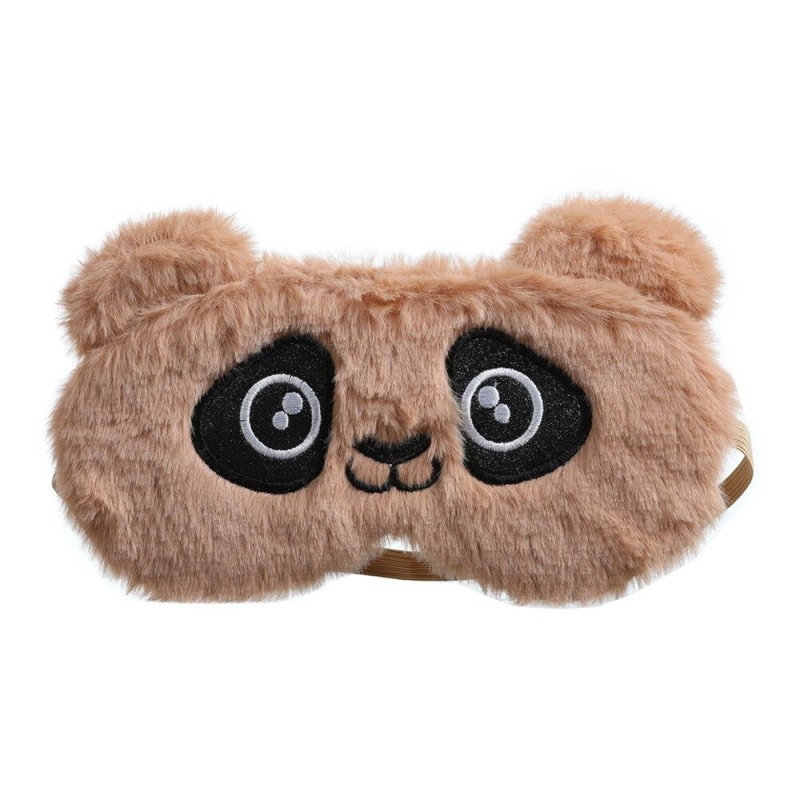 Pluszowa maska na oczy - maska do spania - panda - królik - niedźwiedźMaski do spania