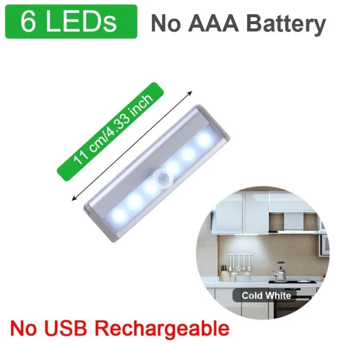 Pasek świetlny LED - lampka nocna USB - czujnik ruchu - pasek magnetycznyPaski