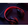 B39 - LED - Bluetooth wireless headphones - headset with microphoneEar- & Headphones