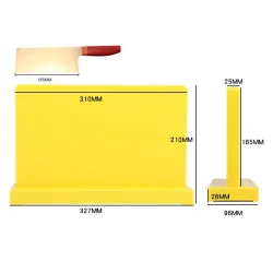 Double sided magnetic stand - knives holderKitchen knives