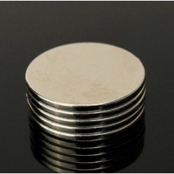 N35 - magnes neodymowy - mocny okrągły krążek - 25 * 2mmN35