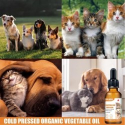 Olejek uspokajający w kroplach - dla psów / kotów / zwierzaków domowychPielęgnacja