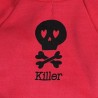 Ciepła bluza z kapturem - dla psów / kotów - z nadrukiem czaszki - napis KILLERKoty