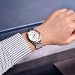 PAGANI DESIGN - sportowy zegarek kwarcowy - szafirowe szkło - stal nierdzewna - 100 M wodoodpornyZegarki
