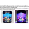Mini akwarium z meduzami - lampka nocnaŚwiatła