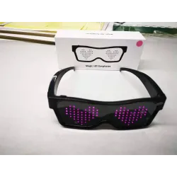 LED party glasses - App / manual control - USB - BluetoothParty