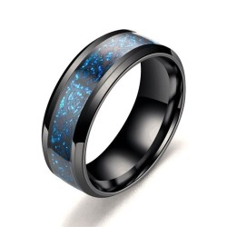Elegancki pierścionek ze stali nierdzewnej - wzór smoka - unisexPierścionki